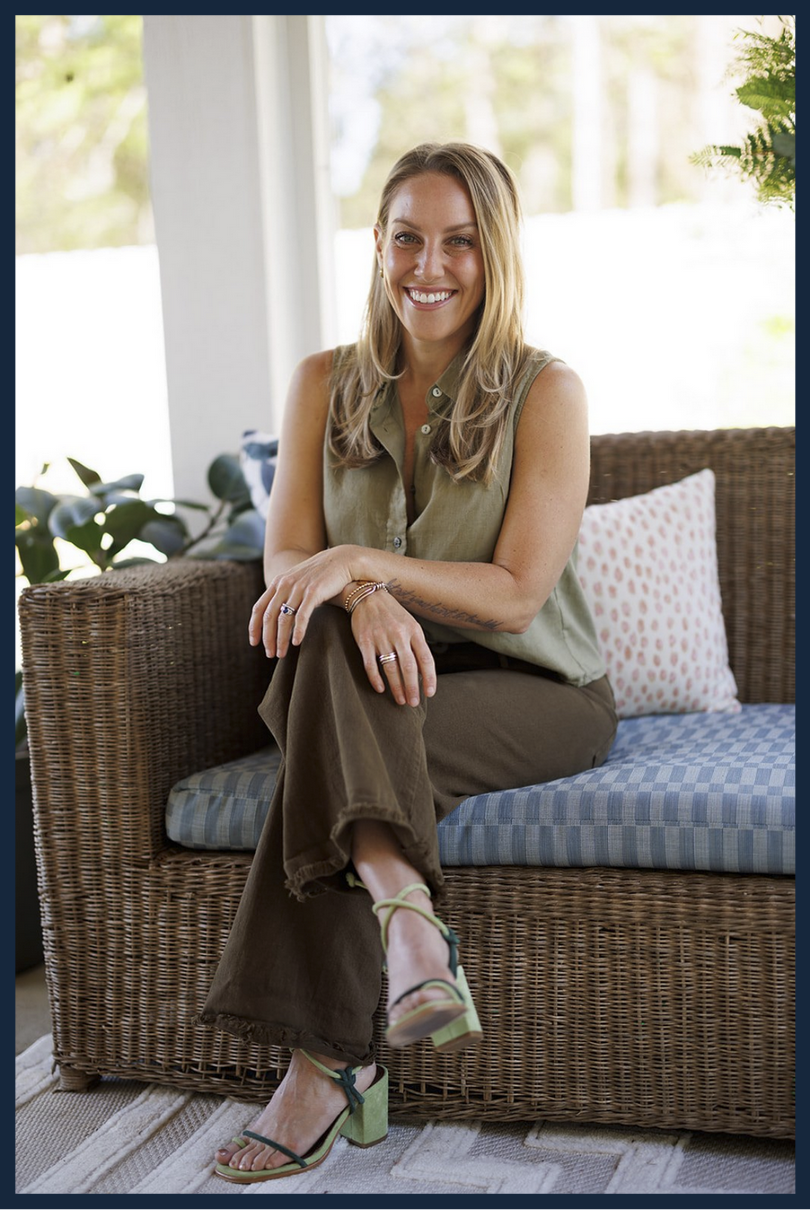 Justine Lafond founder of Jaunty J Interiors